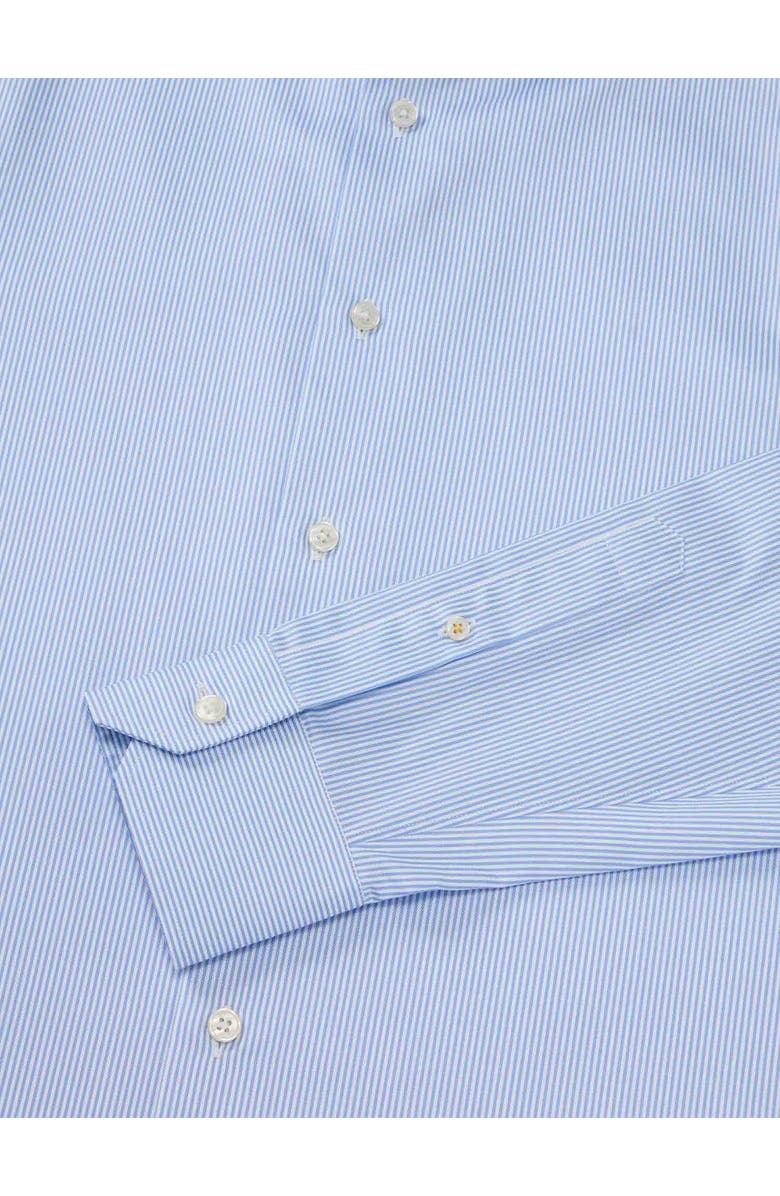 Robert Talbott Reynolds Mini Stripe Twill Classic Fit Shirt, Alternate, color, Blue