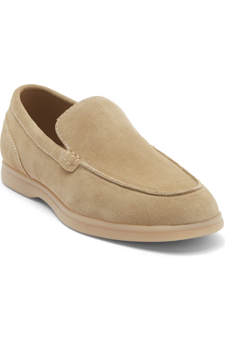 NORDSTROM RACK Ludo Venetian Loafer, Main, color, Beige Suede