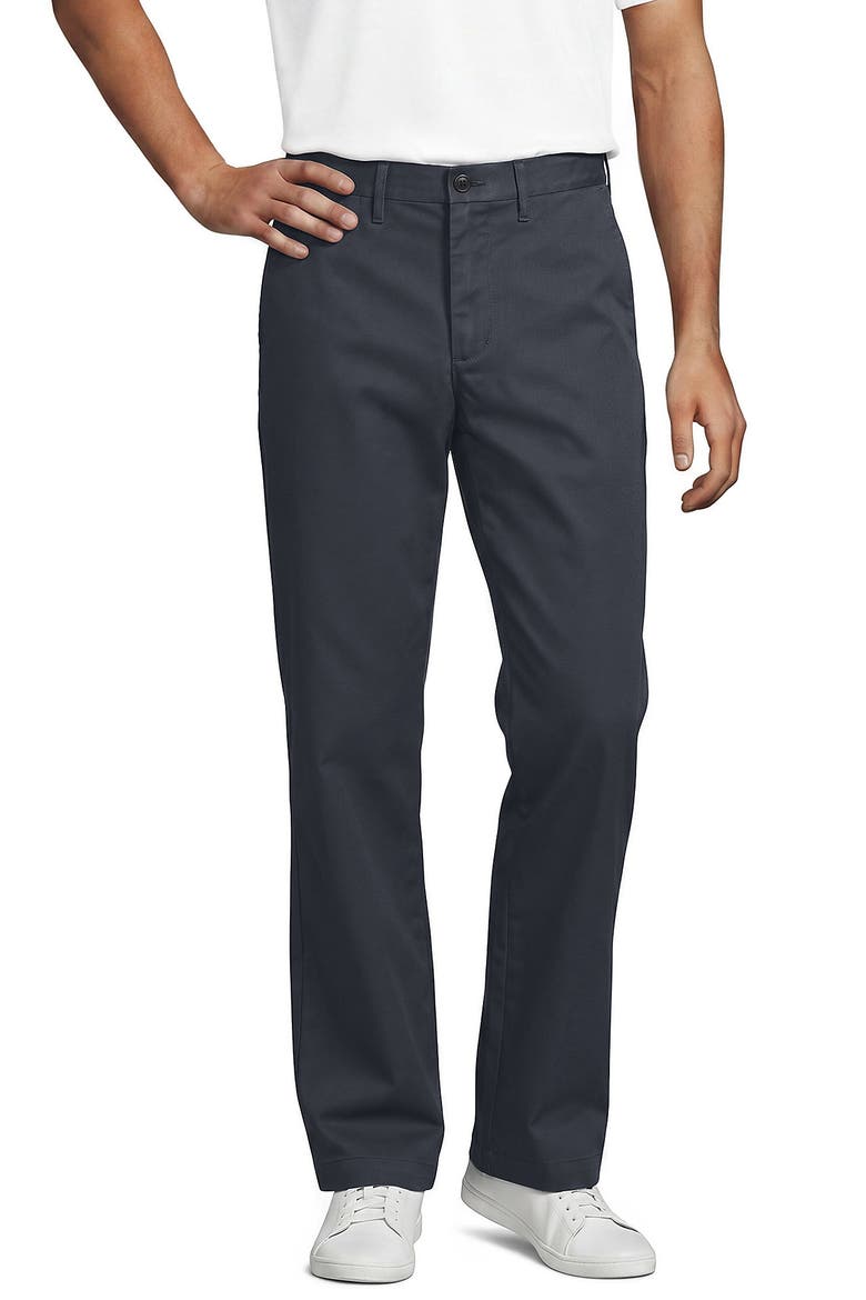 Travel Kit Comfort Waist Classic Straight Fit Chino Pant, Main, color, Steel Gray