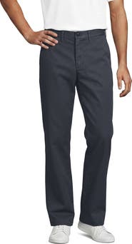 Lands' End Travel Kit Comfort Waist Classic Straight Fit Chino Pant