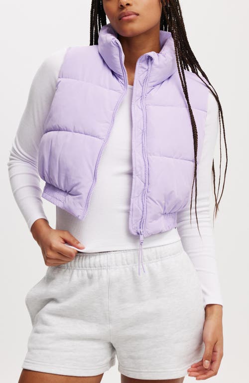 COTTON ON BODY ACTIVE THE MOTHER PUFFER CROP VEST