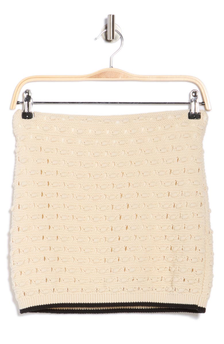 FRAME The Bauble Skirt, Alternate, color, Cream