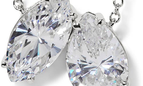 Nadri Everleigh Cubic Zirconia Pendant Necklace In Metallic