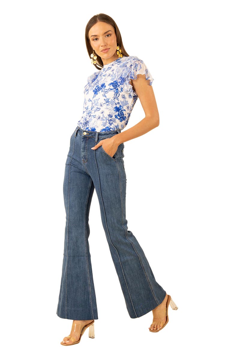 Hale Bob Novalee Jersey Top, Main, color, 