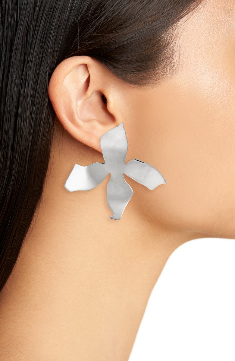 FARIS Large Ladyday Drop Earrings, Alternate, color, 