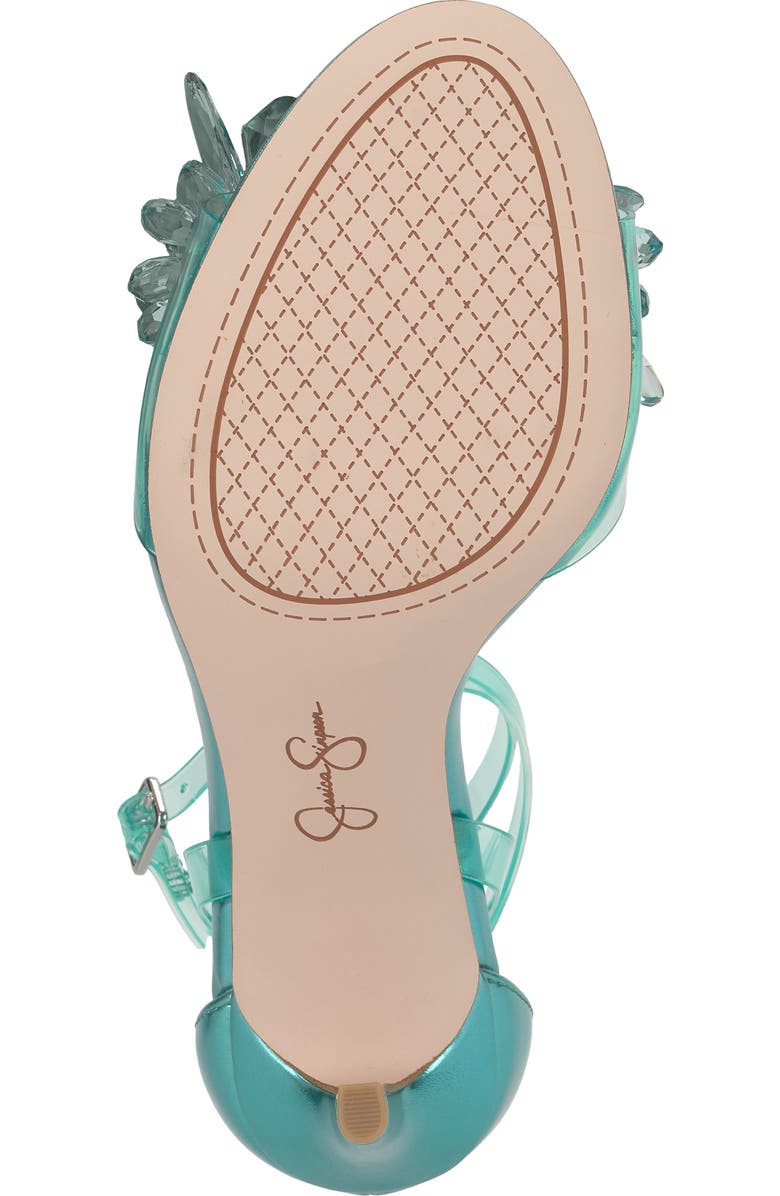 Jessica Simpson Janivah Ankle Strap Sandal, Alternate, color, Summer Seafo