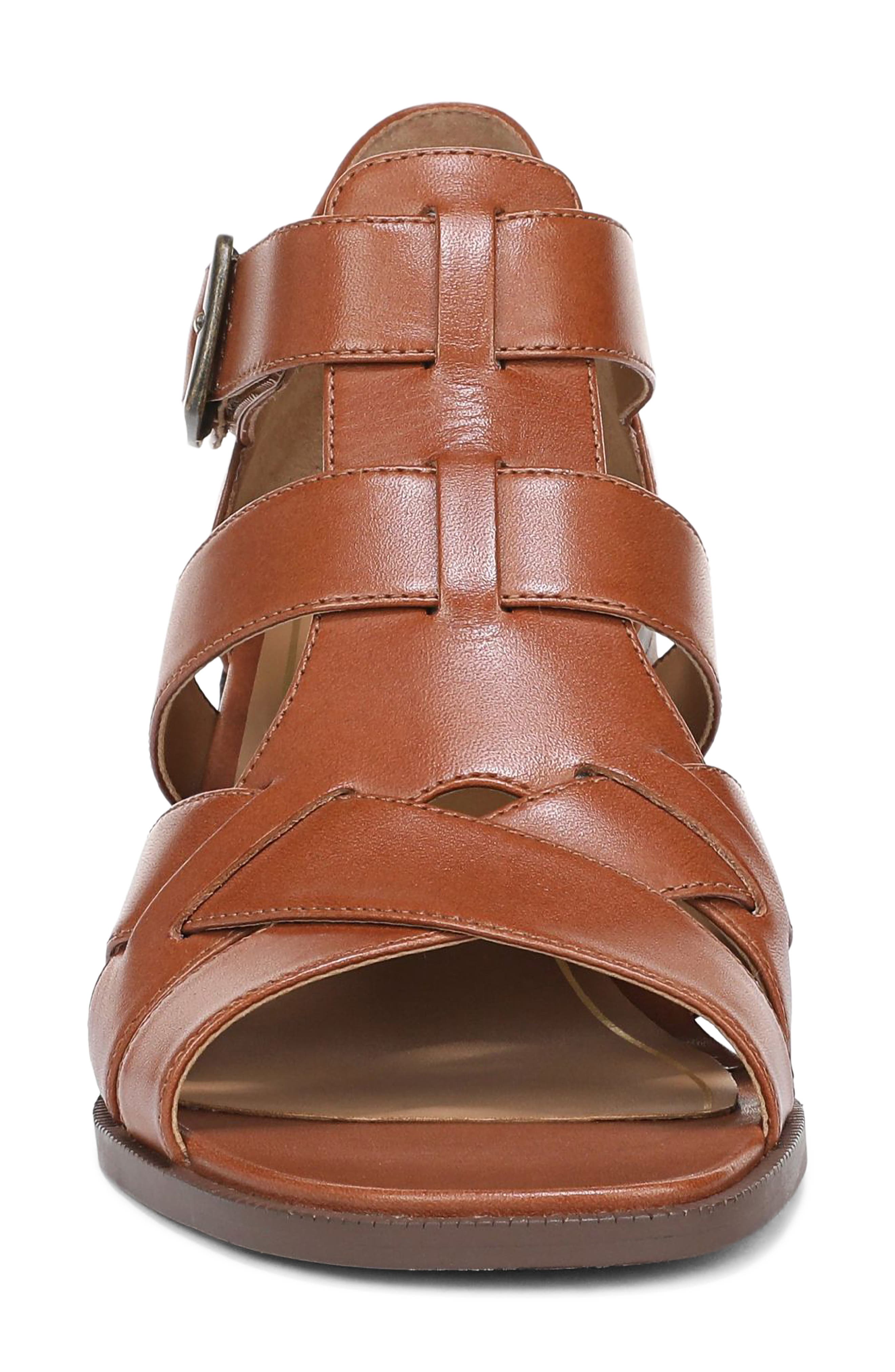 Vionic Marcella Ankle Strap Sandal, Alternate, color, Tan Leather