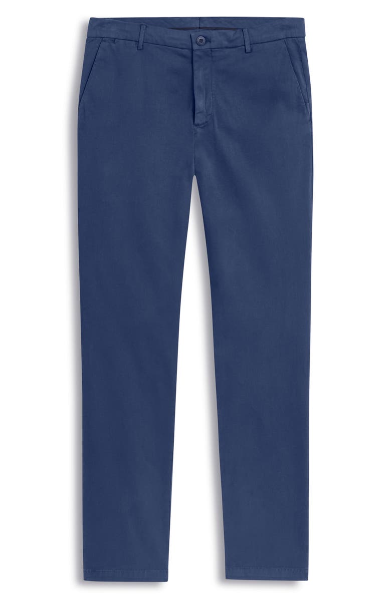 Bugatchi Parker Stretch Chino Pants, Alternate, color, Navy