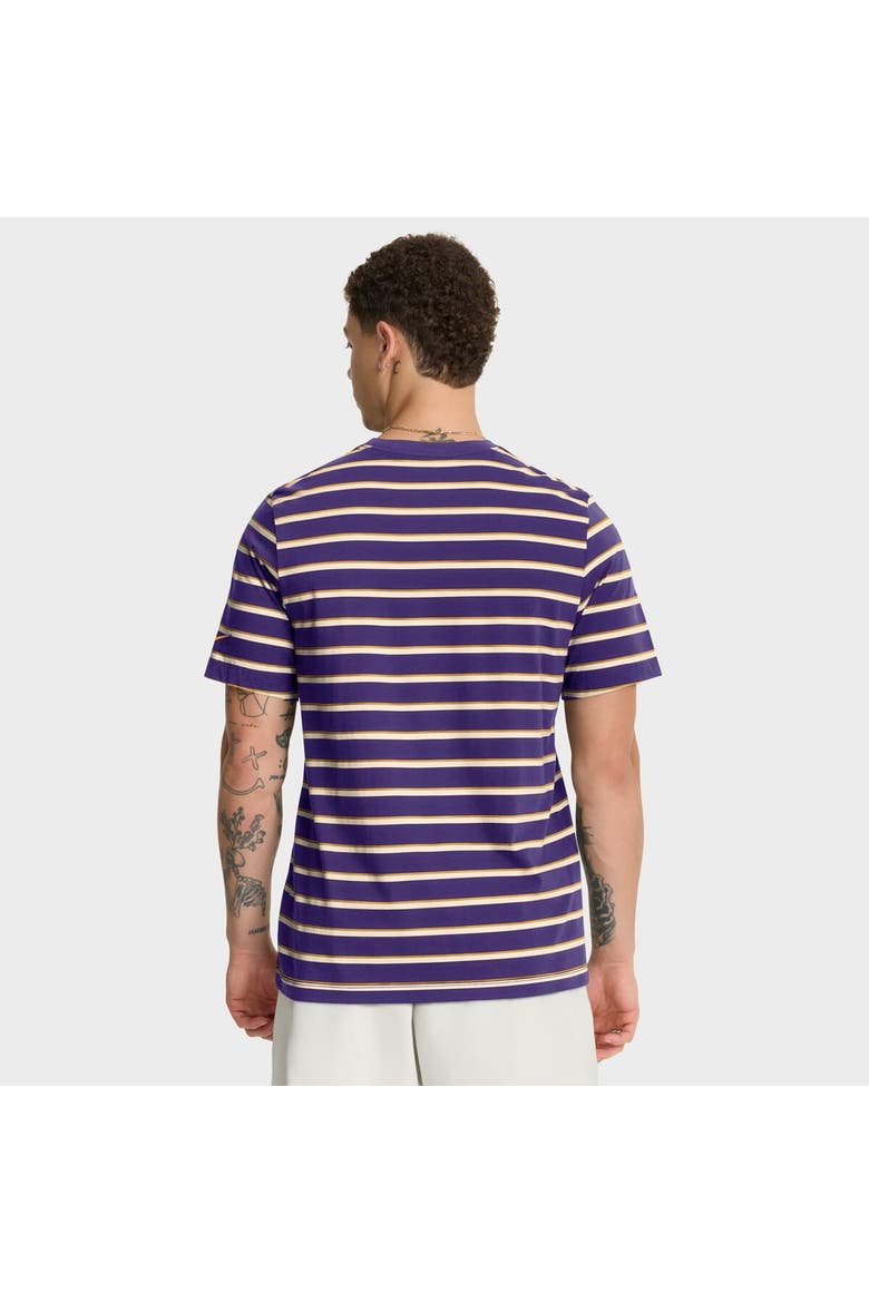 Men's Nike Purple LSU Tigers Athletic Prep Legacy Summit Stripe T-Shirt, Alternate, color, Purple