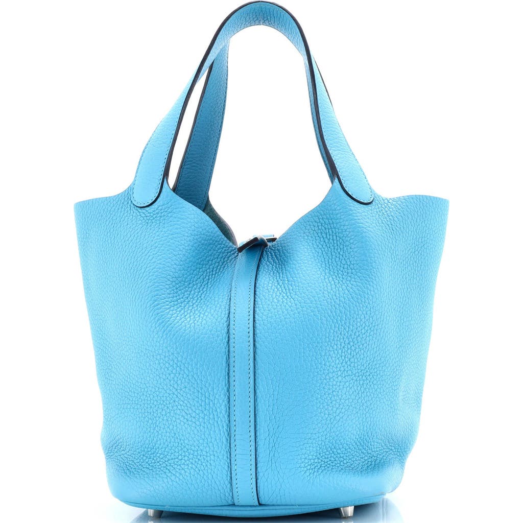 Pre-owned Hermes Hermes Picotin Lock Bag Clemence Mm