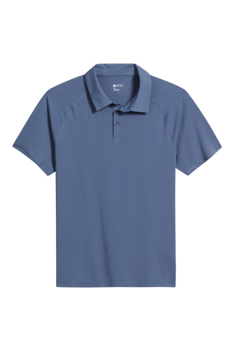 Endurance Performance Polo, Alternate, color, BLUE VINTAGE