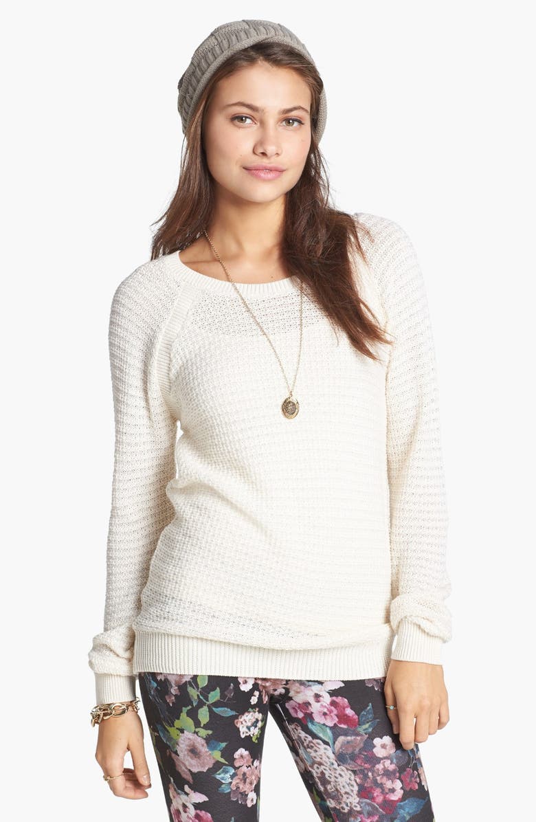 Rubbish<sup>®</sup> Open Knit Sweater, Main, color,