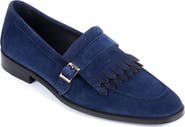 VELLAPAIS Agenta Kiltie Fringe Loafer