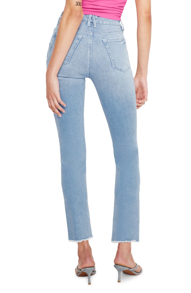 Good American Always Fit Good Classic Ripped Skinny Jeans, Alternate, color, Indigo664