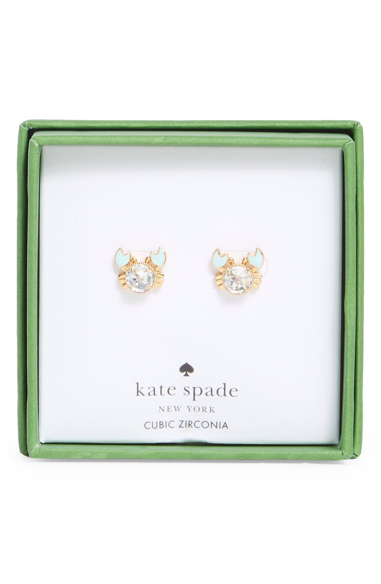 Kate Spade New York crab stud earrings