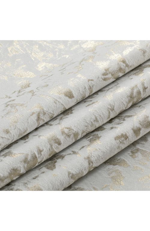 Dainty Home Set Of 2 Jacquard Room Darkening Curtains In White