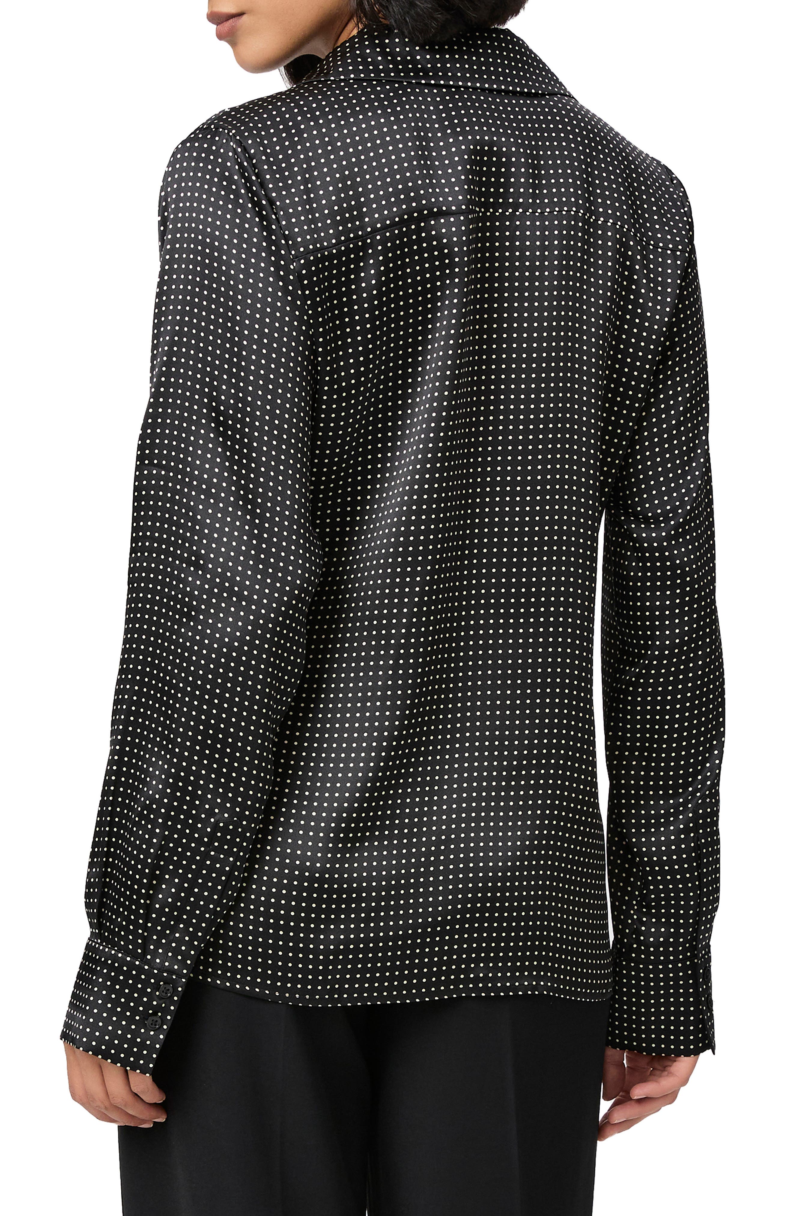 Palmer Silk Button-Up Shirt - image 2