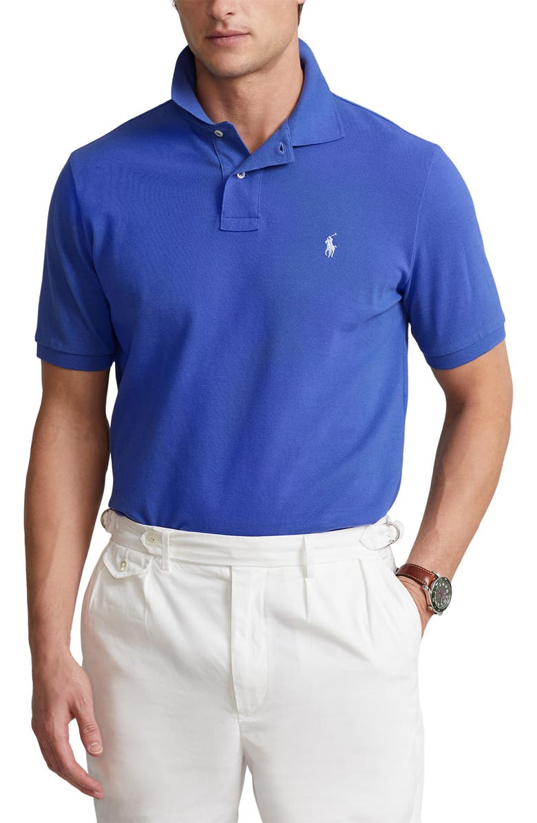 Polo Ralph Lauren Classic Fit Cotton Mesh Polo, Main, color, 