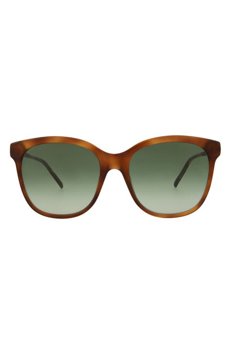 56mm Square Sunglasses