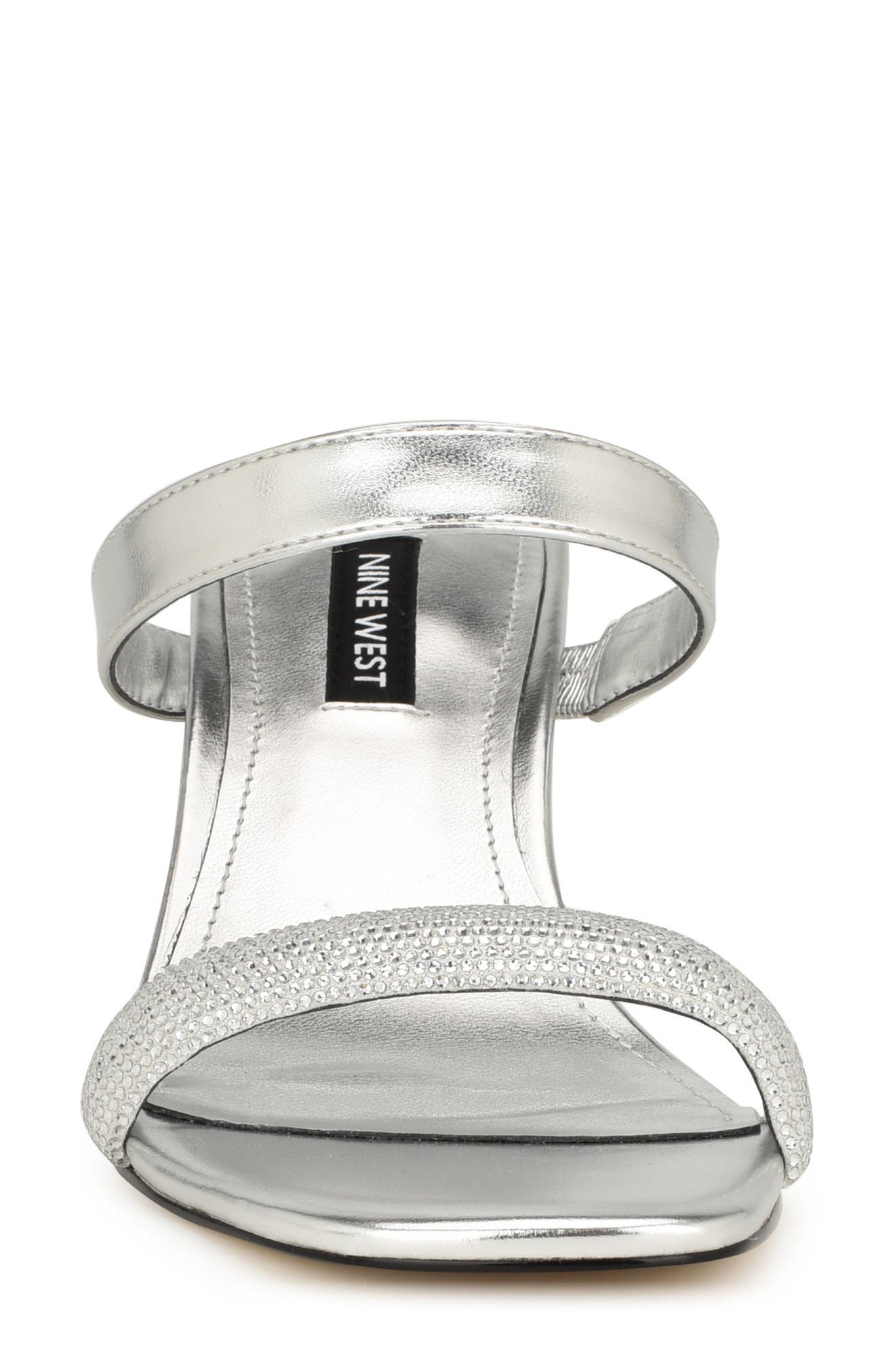 Nine West Shimme Slide Sandal, Alternate, color, 