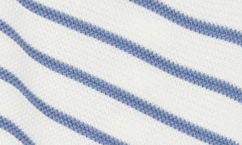 Design History Striped Cardigan In Navy Blue Combo