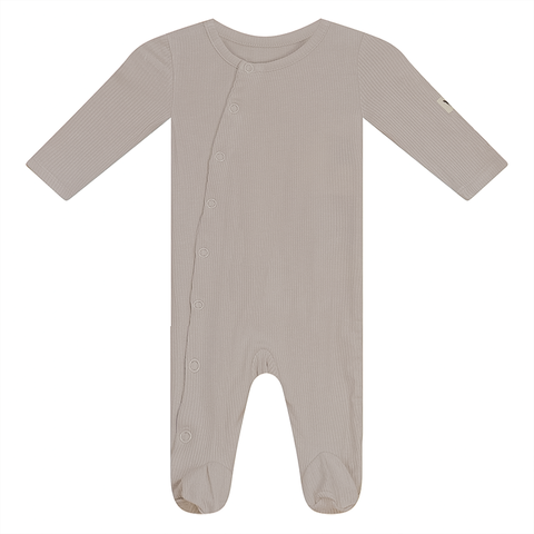 Ribbed Button Up Long Sleeve Assorted Romper Set