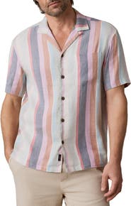 Faherty Breeze Linen BlendCamp Shirt