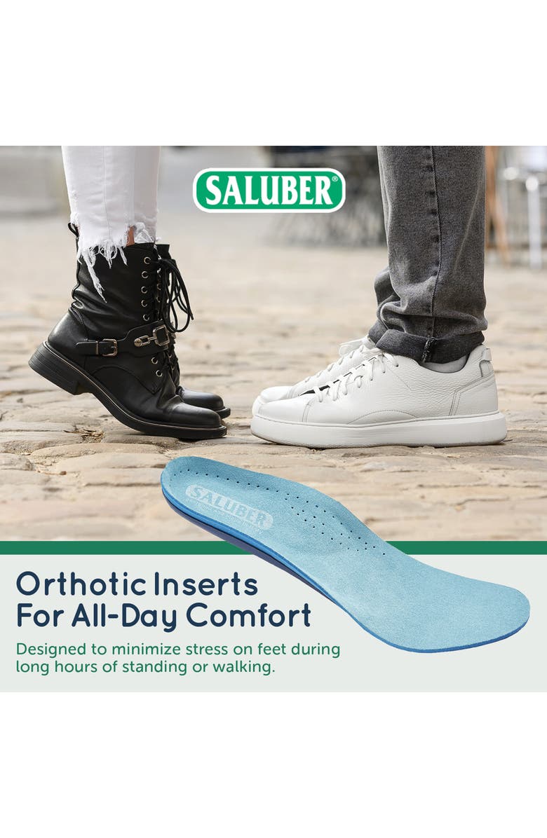 Saluber Premium Full Length Orthotic Insole, Alternate, color, Blue