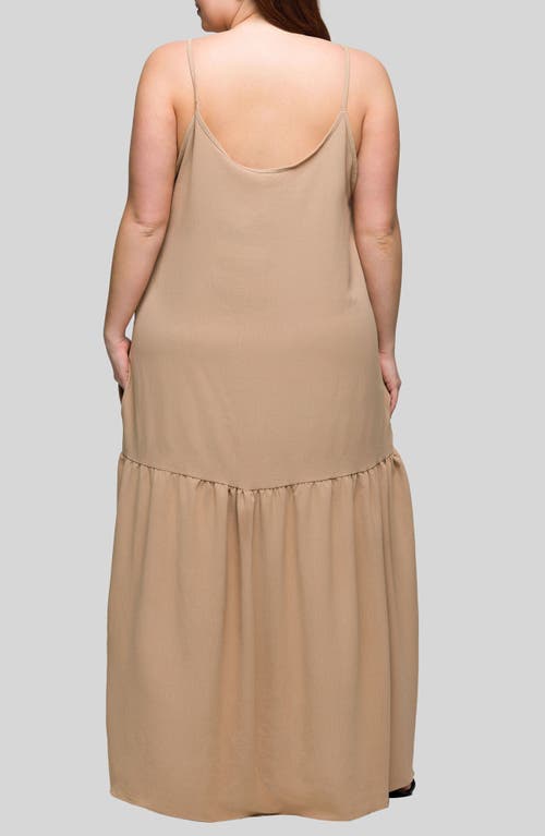 24seven Comfort Apparel Jersey Maxi Dress