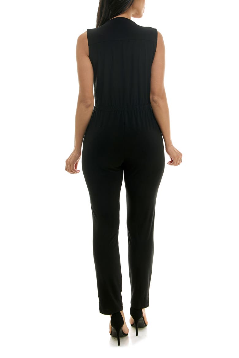 Sleeveless Jumpsuit, Alternate, color, BLACK