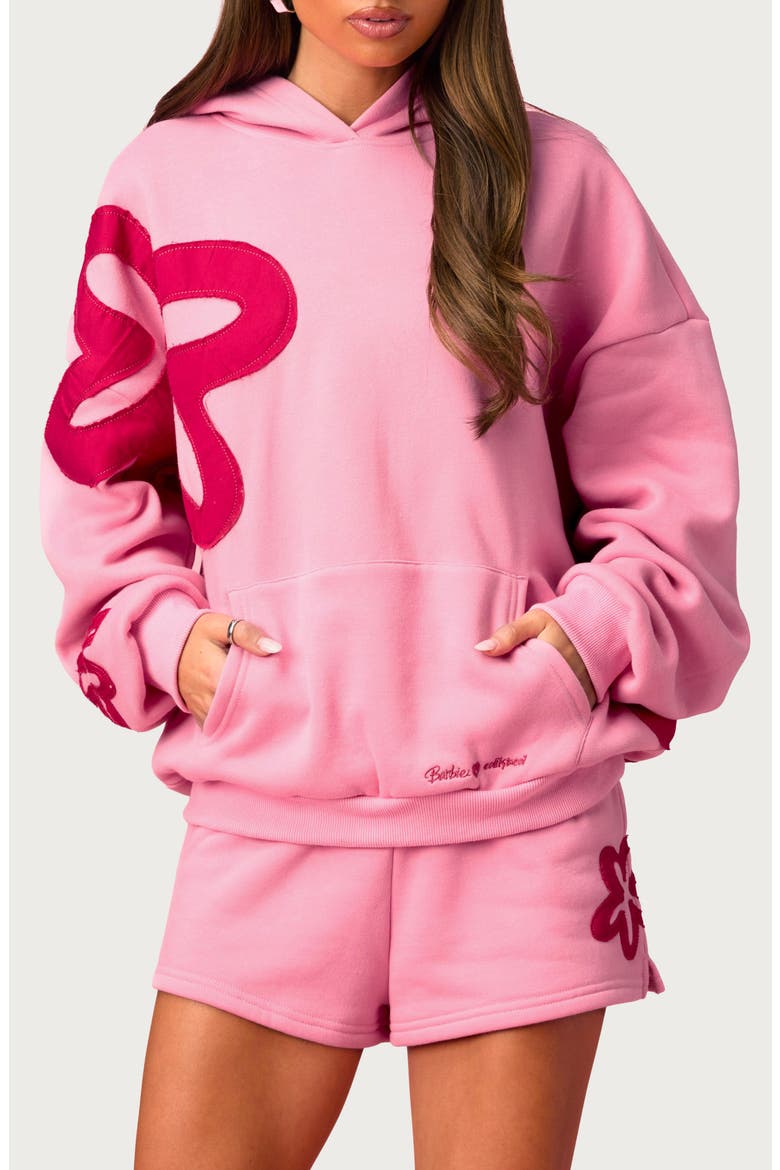 x Barbie™ Blossom Oversize Hoodie, Main, color, PINK