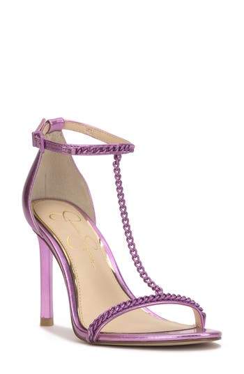 Jessica Simpson Qiven T-strap Sandal In Pale Purple