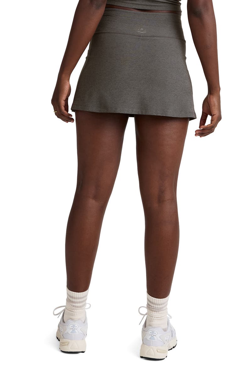 Space Dye Go Pocket Skort, Alternate, color, TRUE GRAY HEATHER