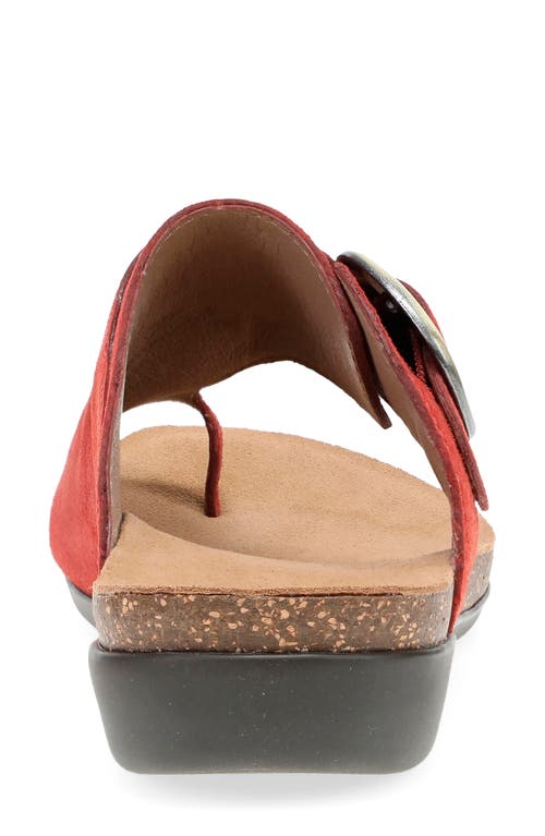 Dansko Rylee Sandal In Cayenne Suede