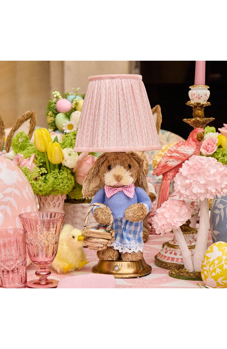 Mrs. Alice Lotus Lampshade, Alternate, color, Pink