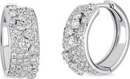Bony Levy Mika Diamond Hoop Earrings (Online Trunk Show)
