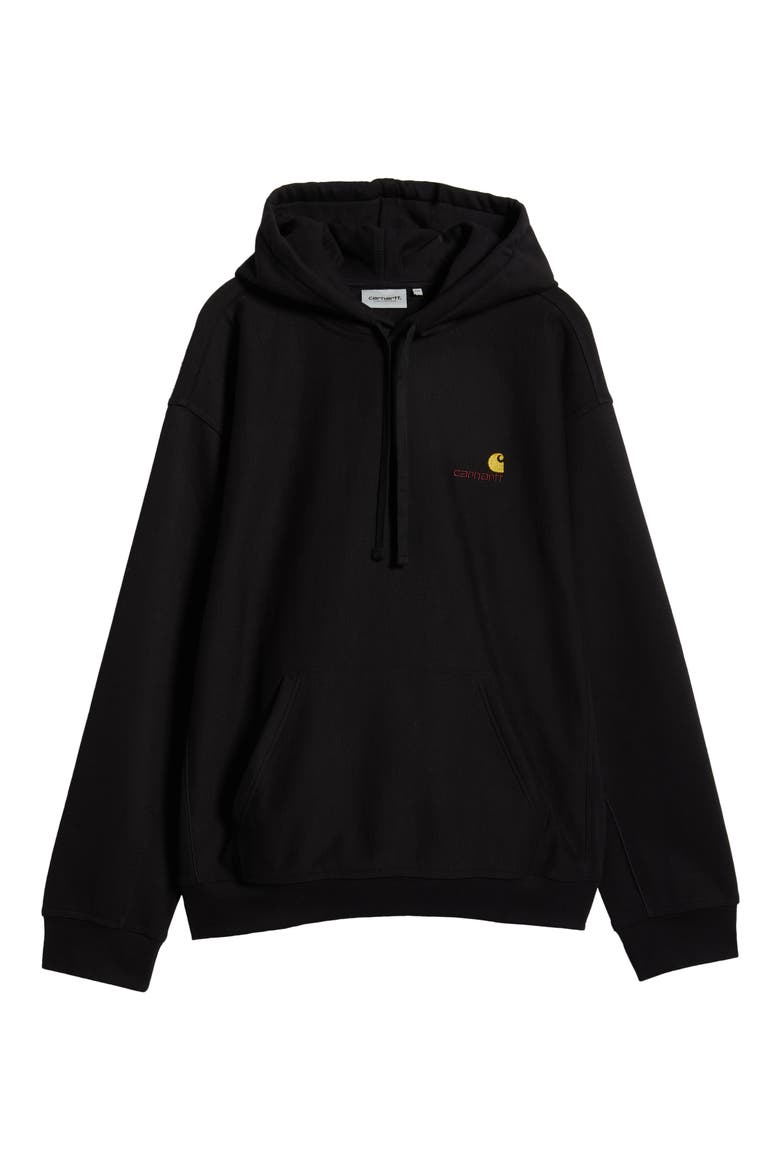 Logo Hoodie, Alternate, color, BLACK