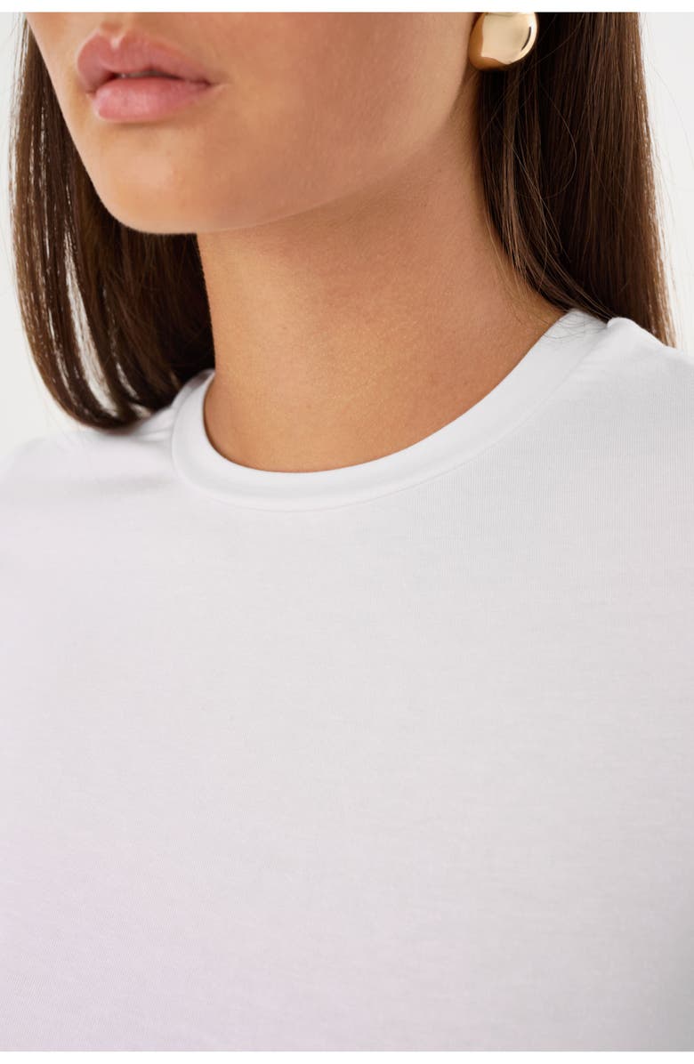 LAMARQUE Moa | Jersey Crew Neck Tee, Alternate, color, White