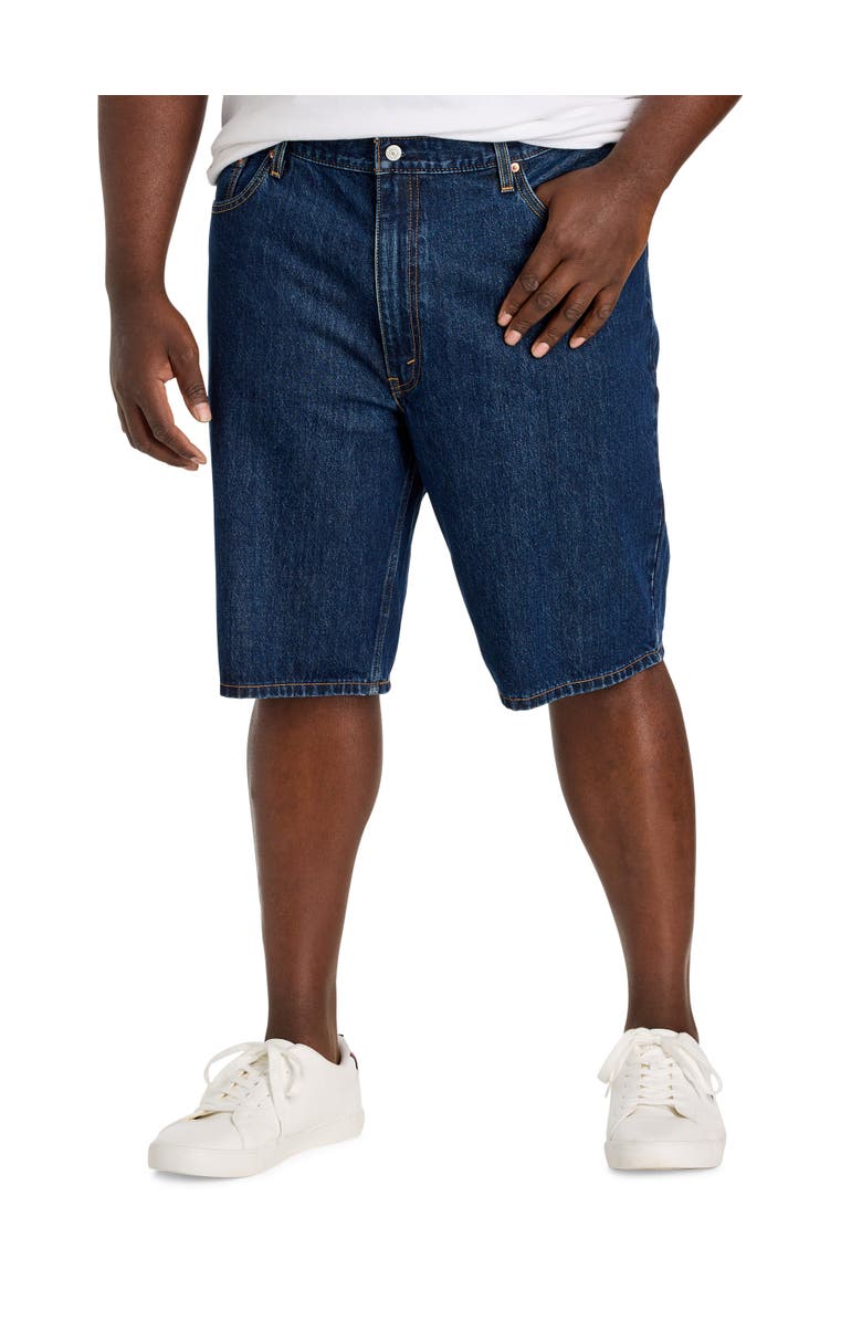 Levi's Big & Tall  469 Loose-Fit Denim Shorts V1, Main, color, Active Run