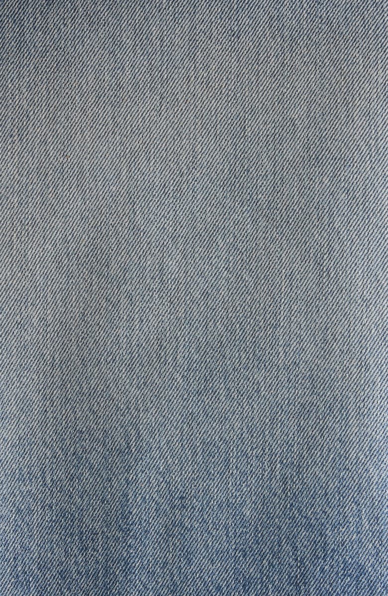 Acne Studios Padded Denim Bomber Jacket, Alternate, color,