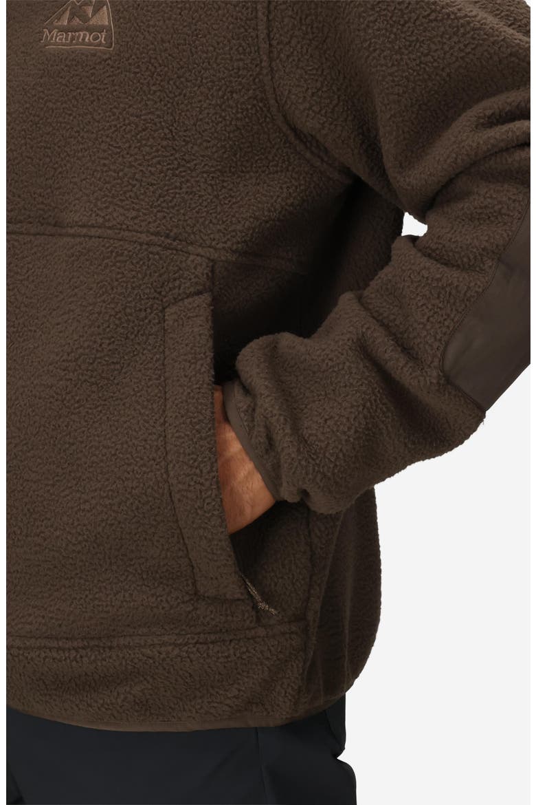 Wanderer High Pile Fleece Jacket, Alternate, color, HICKORY NUT