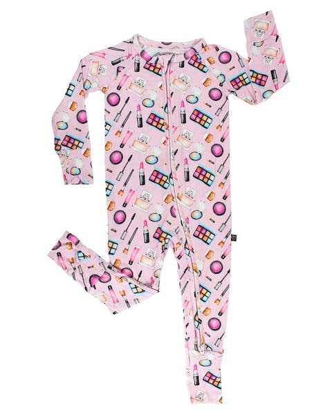 Makeup Print Convertible Romper (Baby)