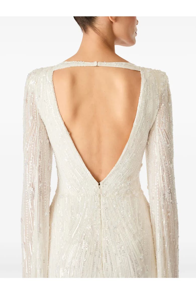 Chrisina Dress, Alternate, color, Ivory