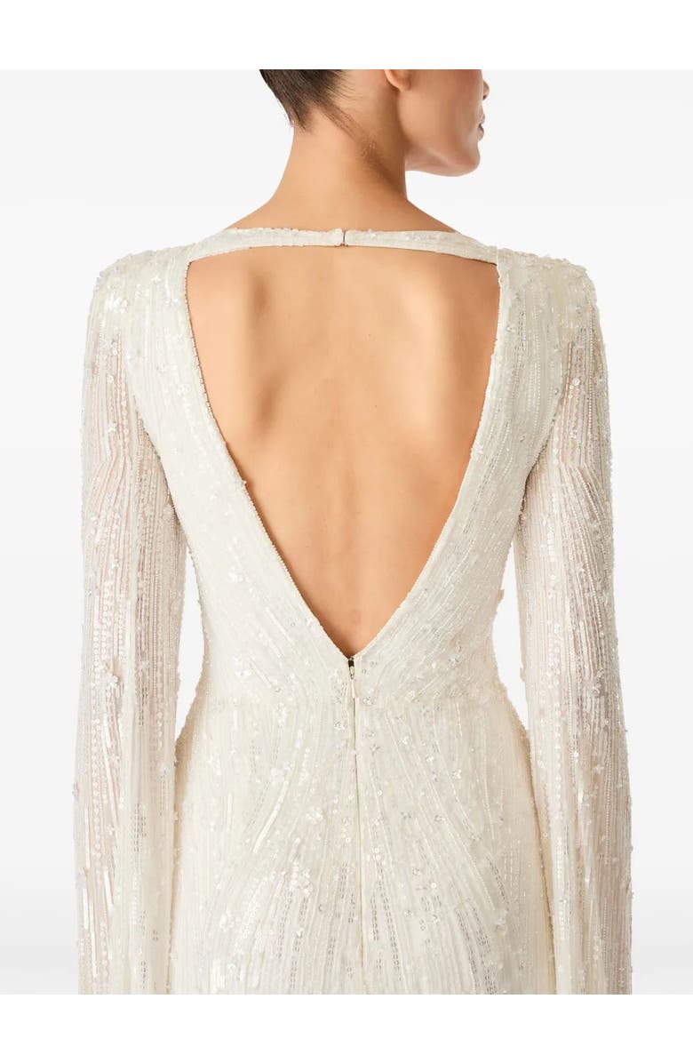 Jenny Packham Chrisina Dress, Alternate, color, Ivory