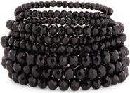 Tasha 7-Pack Beaded Stretch Bracelets