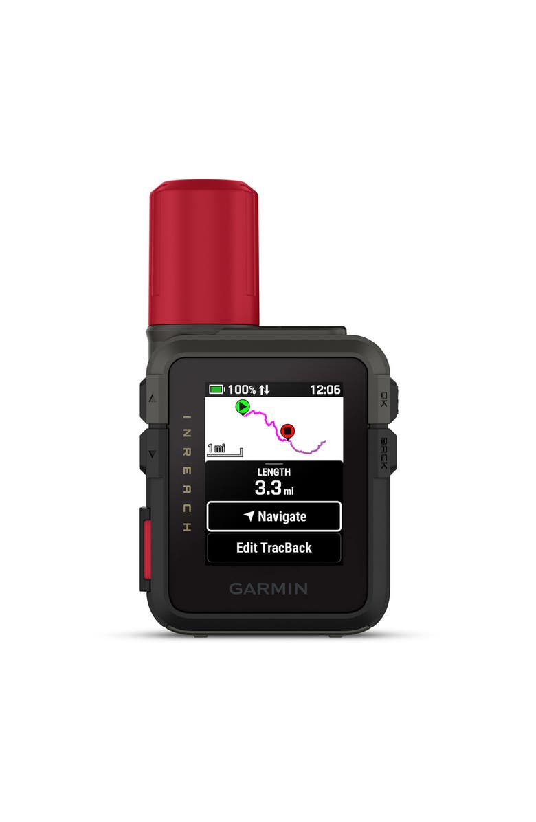 Garmin inReach Mini 3 Plus Compact Satellite Communicator 1.9" Outdoor GPS with Worldwide Maps and Built-In Bluetooth - Black, Alternate, color, Black
