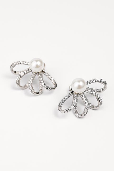 Half Bloom Earrings