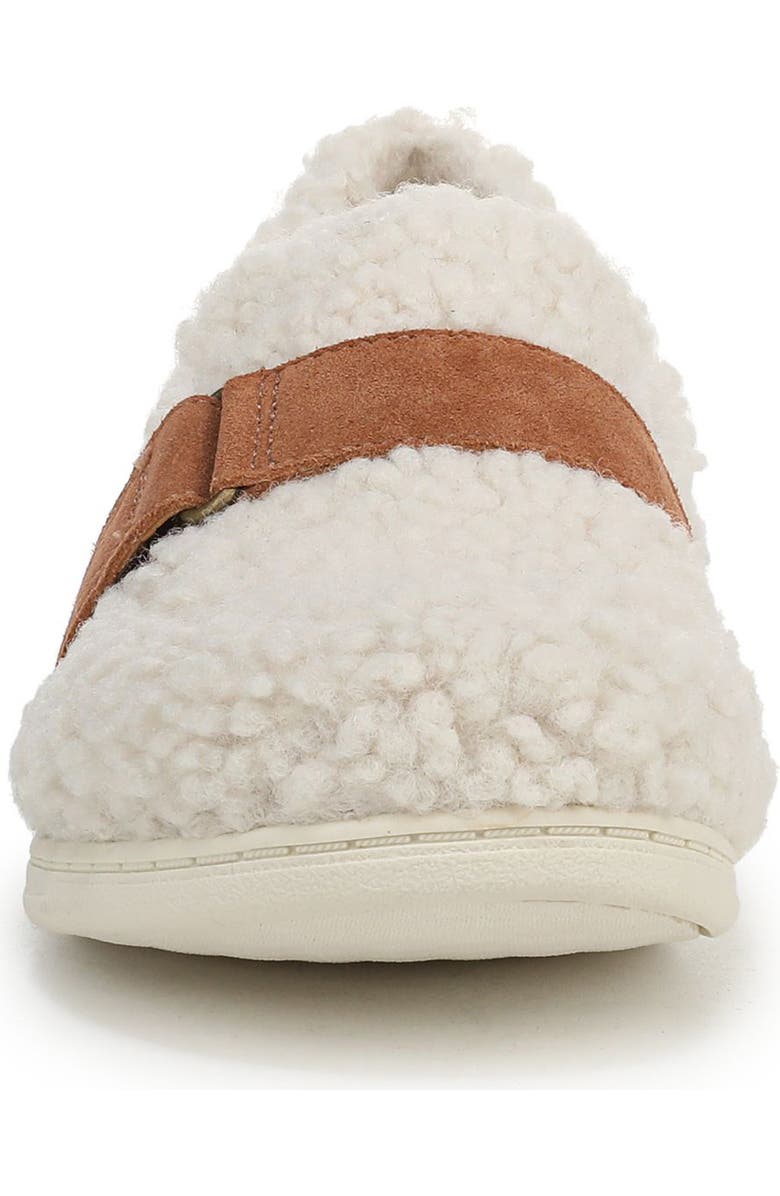 Vionic Imogen Faux Shearling Clog, Alternate, color, Cream