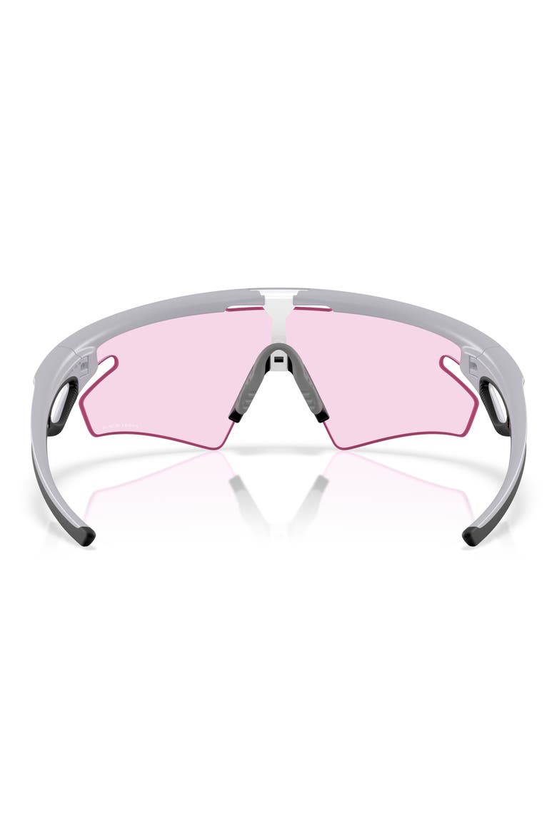 Gender Inclusive Sphaera 36mm Rectangle Sunglasses, Alternate, color, MATTE FOG / PRIZM LOW LIGHT