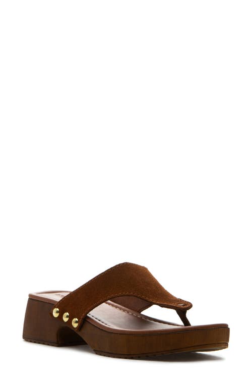 275 Central Posey Platform Flip Flop In Brown